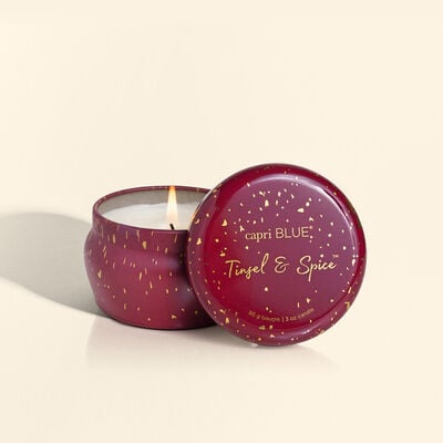 Tinsel and Spice Glimmer Mini Tin, 3 oz is a Holiday Scent